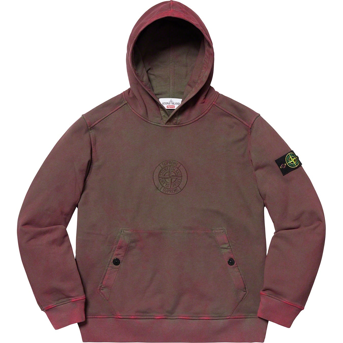 Supreme®/Stone Island® Hooded Sweatshirt view 2